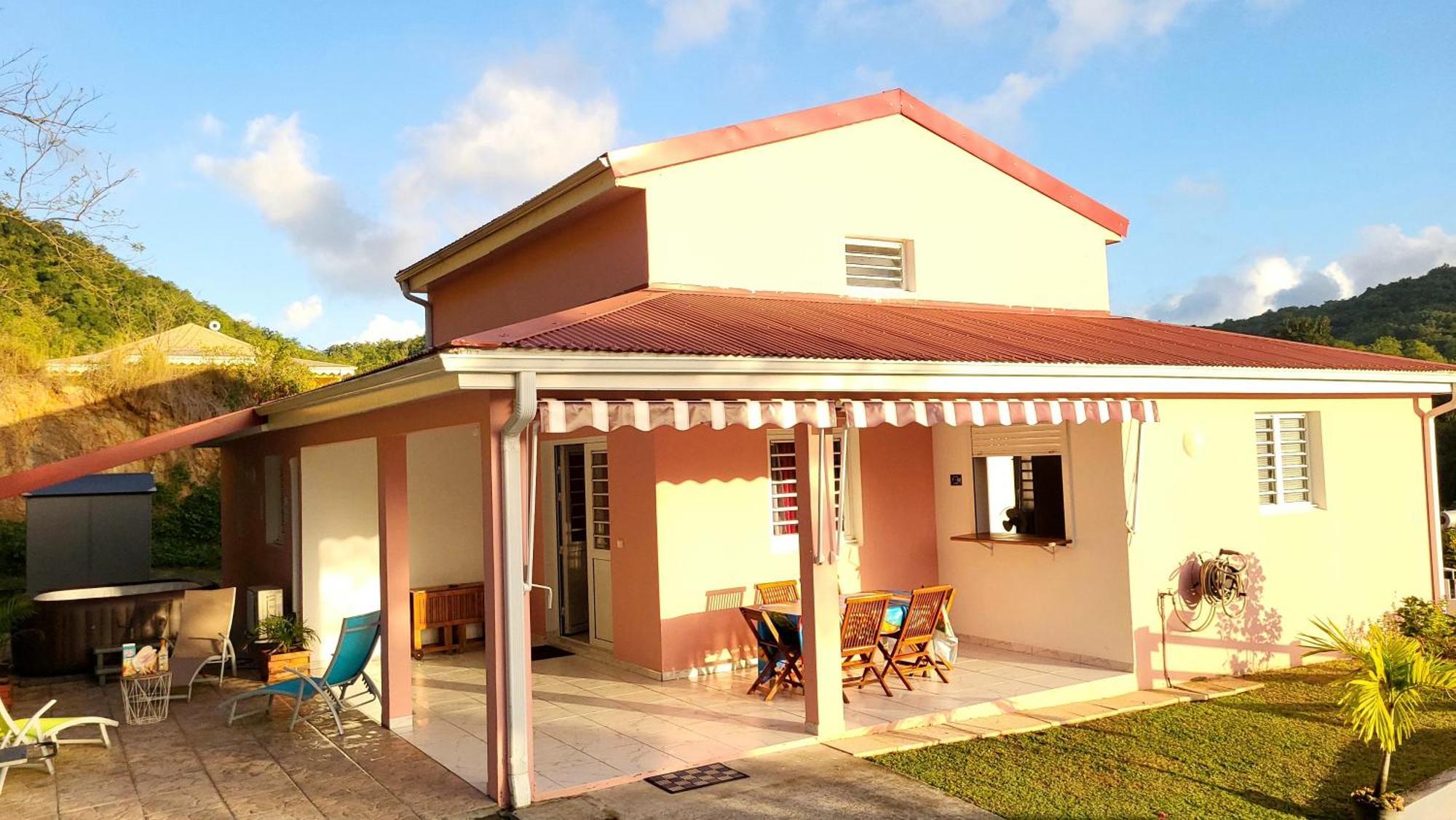 Maison Indép, Spa, Mer, Jardin, Bien-être Les Trois-Ilets Exterior foto